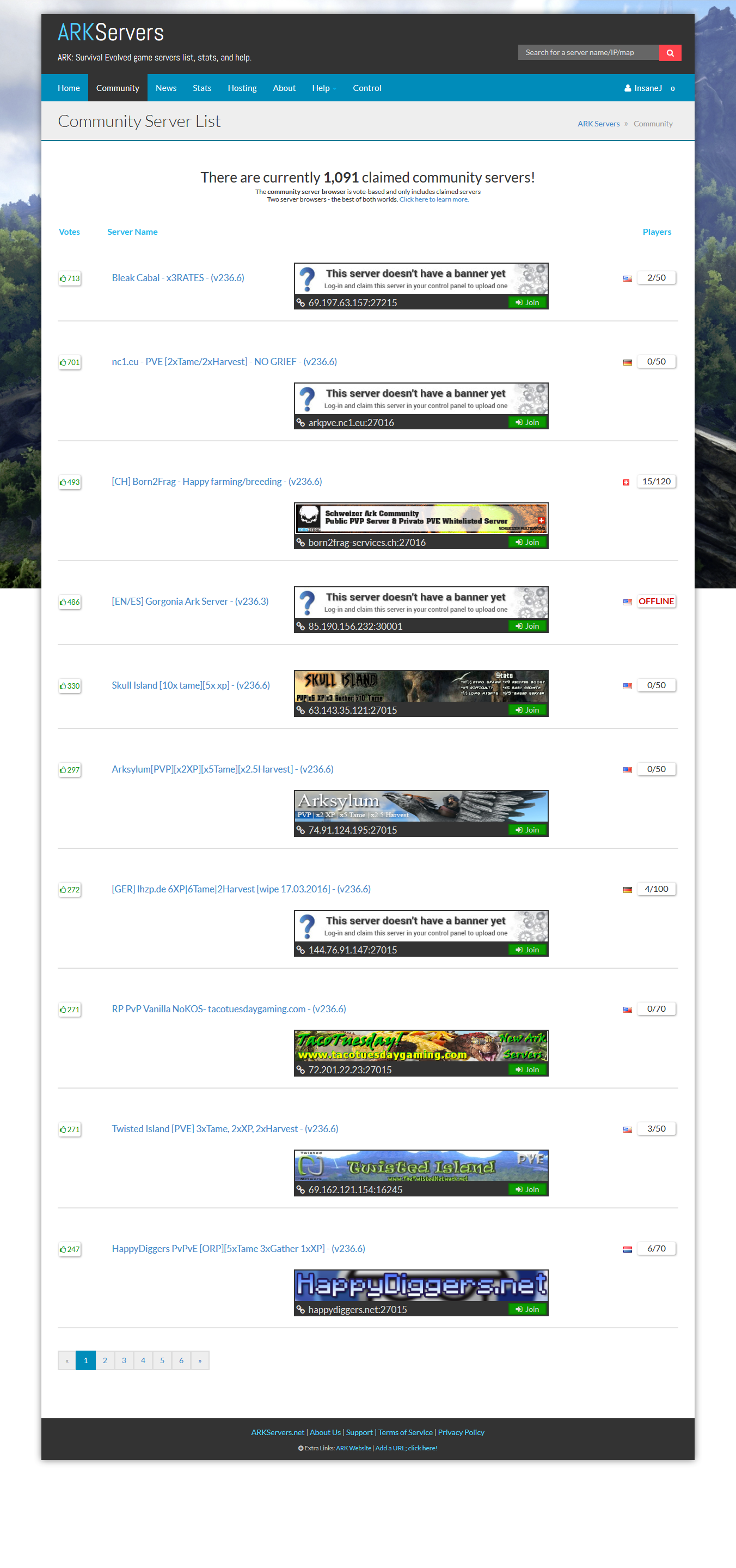 Name:  HappyDigges on the frontpage of the Community Server List.png
Views: 463
Size:  840.7 KB